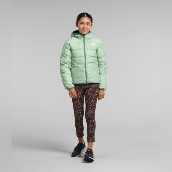 The North Face Girls' Reversible North Down Hooded Jacket - Picture 3 of 13